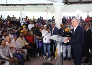 Danilo Medina critica la situación económica y el sistema eléctrico del país. (Fuente: Externa) / DIARIO FINANCIERO