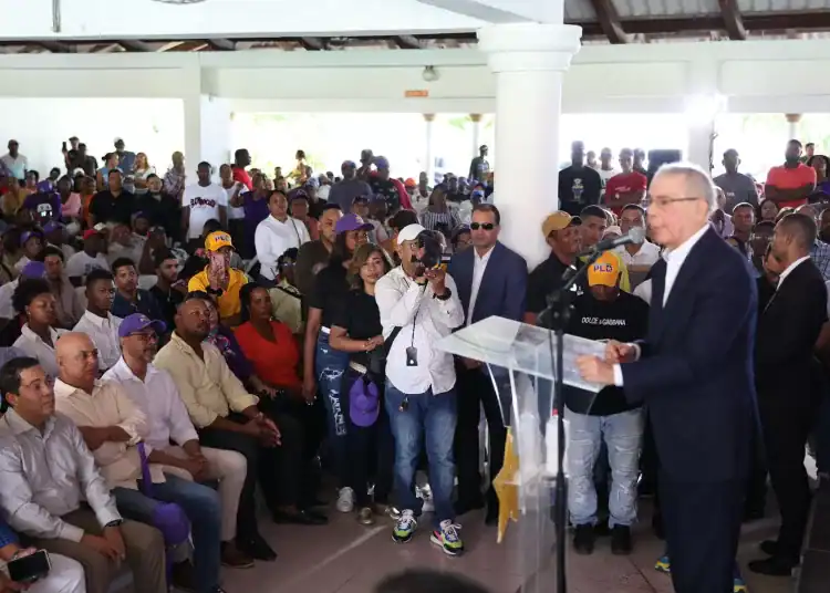 Danilo Medina critica la situación económica y el sistema eléctrico del país. (Fuente: Externa) / DIARIO FINANCIERO