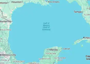 Imagen del cambio del Golfo de México - DIARIO FINANCIERO