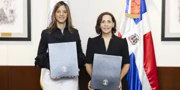 Odile Camilo Vincent y Mildred Minaya