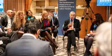 Sir Christopher Pissarides, Premio Nobel de Economía en el conversatorio - DIARIO FINANCIERO