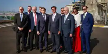 El Secretario de Estado de EE.UU., Marco Rubio, visitó la terminal de GNL de AES Panamá