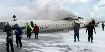 delta-airlines-accidente-toronto-canada (Fuente: Externa) - DIARIO FINANCIERO