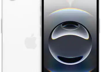 Imagen del iPhone 16e, foto tomada de la página de Apple