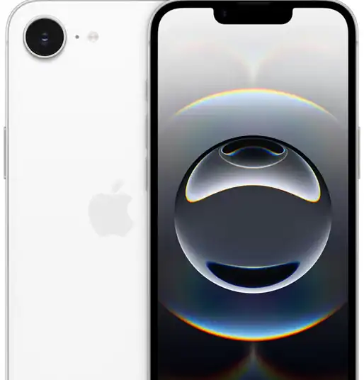 Imagen del iPhone 16e, foto tomada de la página de Apple