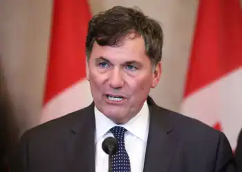 El ministro de Finanzas de Canadá, Dominic LeBlanc