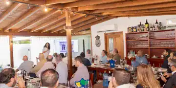 Almuerzo Alaver empresarios Punta Cana