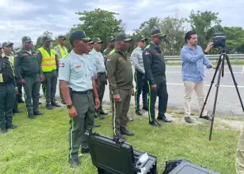 Foto de la Digesett probándotelo los nuevos radares digitales
