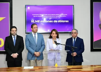 El Partido de la Liberación Dominicana (PLD) manifestó preocupación por el acelerado incremento de la deuda pública