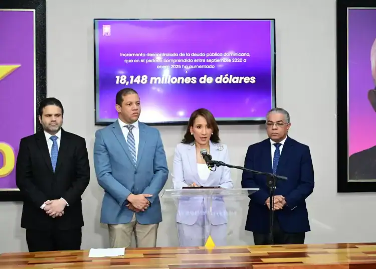 El Partido de la Liberación Dominicana (PLD) manifestó preocupación por el acelerado incremento de la deuda pública