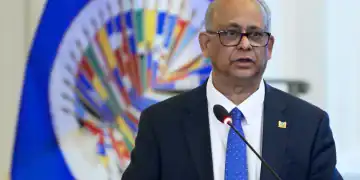 Albert Ramdin, excanciller de Surinam y futuro secretario General de la OEA