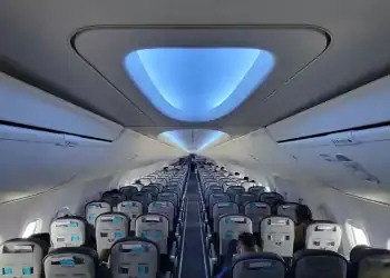Foto de interior de Boeing 737 MAX