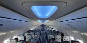 Foto de interior de Boeing 737 MAX