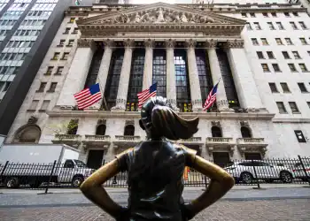 La Bolsa de Nueva York.