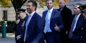 Eric Trump y Donald Trump Jr.