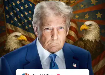 Arte de Donald Trump en X