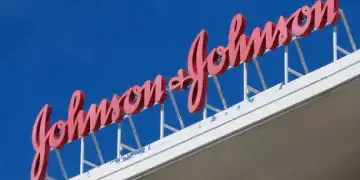 MADRID, SPAIN - JANUARY 2025:  Johnson and Johnson American multinational of medical, pharmaceutical and perfumery products headquartes on 28 January 2025 in Madrid, Spain. (Photo by Cristina Arias/Cover/Getty Images)