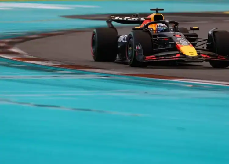 Vehículo Fórmula 1 en GP de Miami 2025