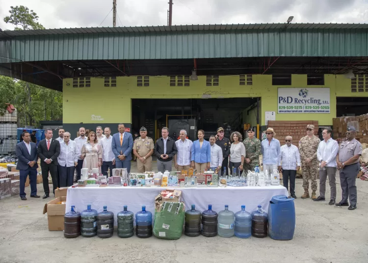 ADOPRON respalda incineración de productos ilícitos realizada por las autoridades