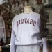 (FILES) Harvard sweatshirts are displayed for sale in a school store window on the Harvard University campus in Cambridge, Massachusetts, on April 15, 2025. US President Donald Trump's administration on Thursday revoked Harvard's right to enroll foreign students -- more than a quarter of its annual enrollment -- in a major escalation of the president's fight with one of the world's most storied universities. Trump is furious at Harvard -- which has produced 162 Nobel prize winners -- for rejecting his demand that it submit to oversight on admissions and hiring over his claims that it is a hotbed of anti-Semitism and "woke" liberal ideology. (Photo by Joseph Prezioso / AFP)