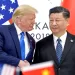 Imagen de archivo del presidente de EEUU, Donald Trump, junto al presidente de China, Xi Jinping, durante la cumbre del G20 en Osaka, Japón, el 29 de junio de 2019 (AP Foto/Susan Walsh)