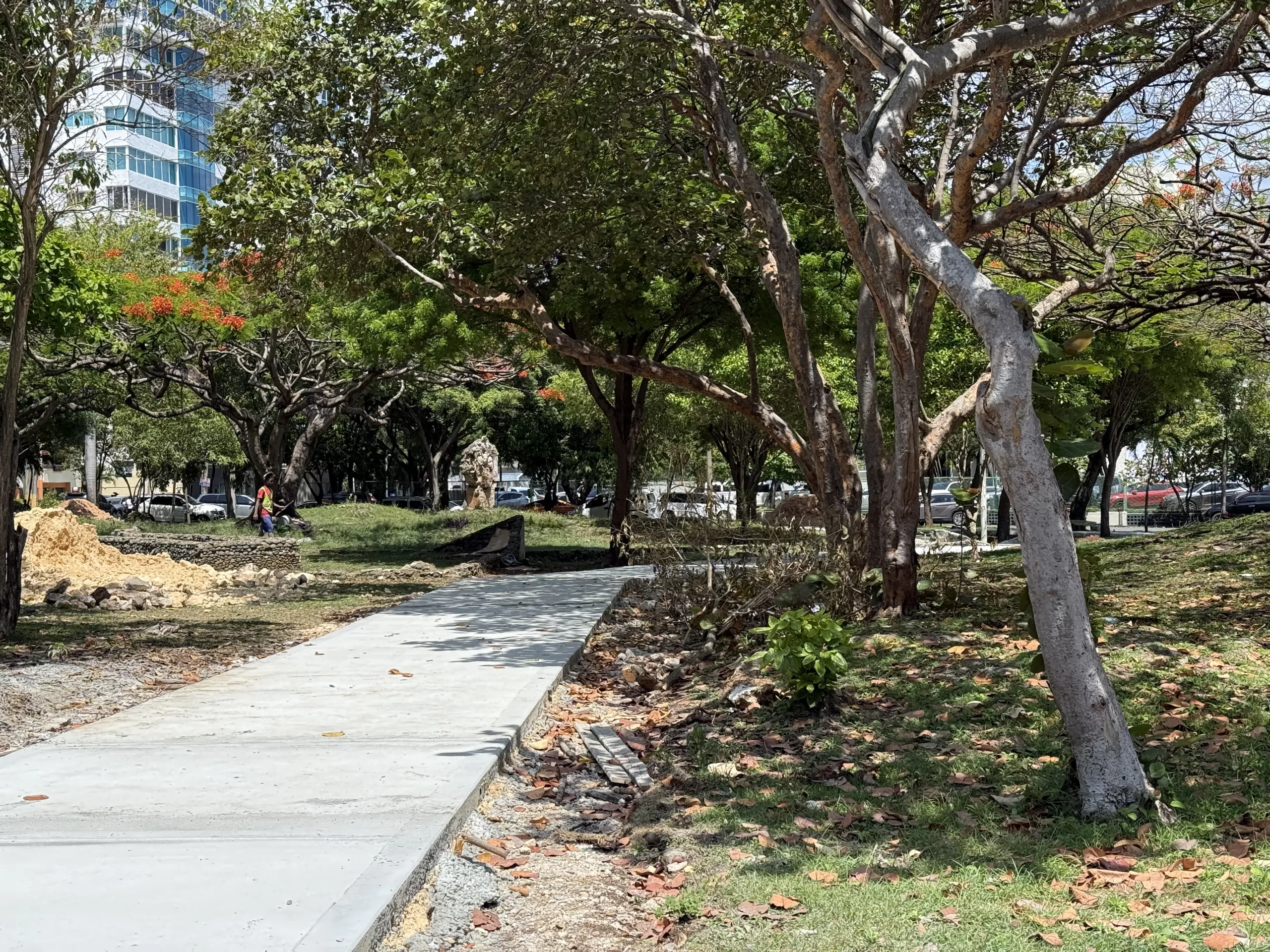 Reconstrucción del parque Cuba - Fotos DF