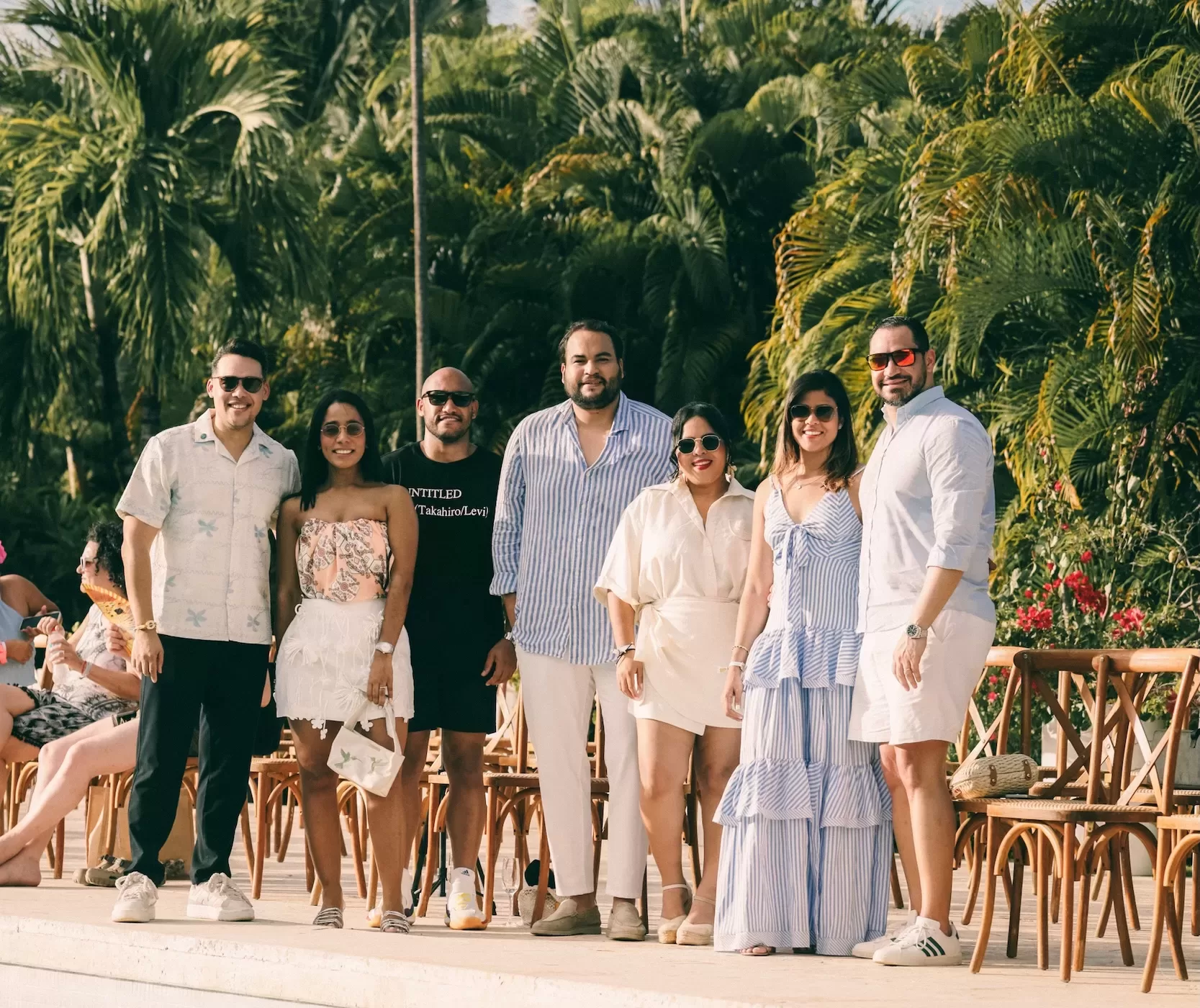 Audy González, Patricia Acosta, Gabriel Ernesto Cruz, Luis Vittini, Marielle Araujo Puello, Pamela Toribio y Enmanuel Del Villar