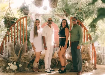 Sara Ranghi, Derryl D'costa, Denise Foley y Pablo Barceló