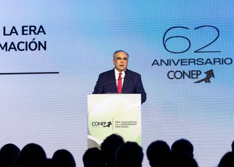 Celso Juan Marranzini, presidente del CONEP.