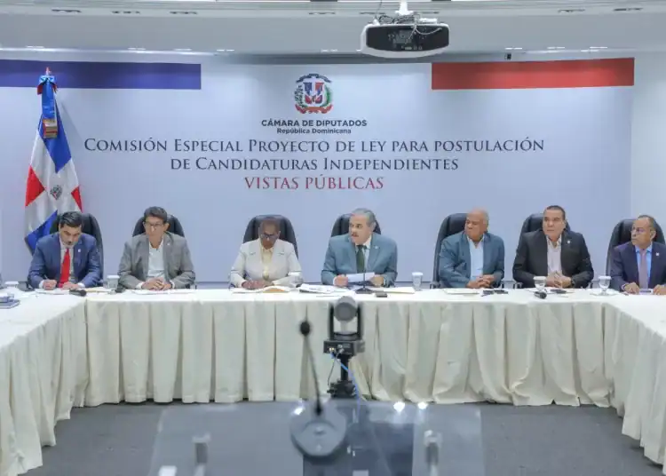 Comisión Especial Discute Proyectos Ley Candidaturas Independientes
