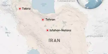 ANKARA, TURKIYE - JUNE 13: An infographic titled "Israeli army launches strikes on Iran" created in Ankara, Turkiye on June 13, 2025. Israeli army says it launched strikes targeting Iran's nuclear program. (Photo by Yilmaz Yucel/Anadolu via Getty Images)