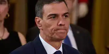 MADRID, SPAIN - JUNE 12: Prime Minister Pedro Sánchez attends the 40th anniversary of Spain's Accession Treaty To The European Communities at Royal Palace on June 12, 2025 in Madrid, Spain. (Photo by Carlos Alvarez/Getty Images)