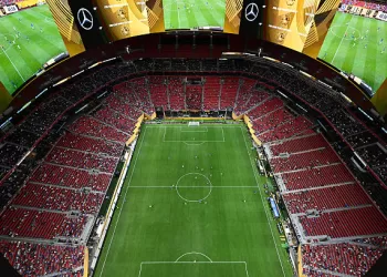ATLANTA, GEORGIA - JUNE 16: General view inside the stadium during the FIFA Club World Cup 2025 group D match between Chelsea FC and Los Angeles Football Club at Mercedes-Benz Stadium on June 16, 2025 in Atlanta, Georgia. (Photo by Shaun Botterill - FIFA/FIFA via Getty Images)