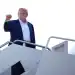 JOINT BASE ANDREWS, MARYLAND - JUNE 24: U.S. President Donald Trump boards Air Force One to depart for the 2025 NATO Summit on June 24, 2025 at Joint Base Andrews, Maryland. This year's NATO summit, which brings together heads of state and government from across the military alliance, is being held in the Netherlands for the first time. Among other matters, members are to approve a new defense investment plan that raises the target for defense spending to 5% of GDP. (Photo by Andrew Harnik/Getty Images)
