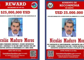 La DEA ofrece hasta USD 25 millones por Maduro