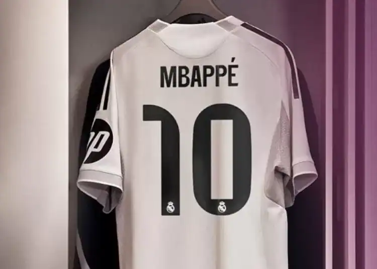 dorsal 10 del Real Madrid