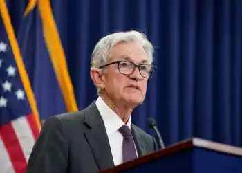 La Fed mantiene las tasas de interés y Powell cita el riesgo de inflación. Fotógrafo: Al Drago/Bloomberg. (Bloomberg/Al Drago)