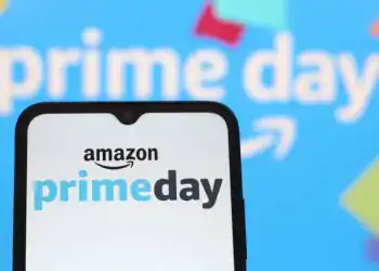CANADA - 2025/01/22: In this photo illustration, the Amazon Prime Day logo is seen displayed on a smartphone screen. (Photo Illustration by Thomas Fuller/SOPA Images/LightRocket via Getty Images)