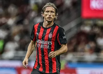 Luka Modric debutó con el AC Milan