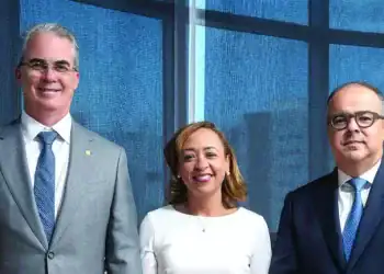 René Grullón, Sara María Concepción y Luis José Jiménez.