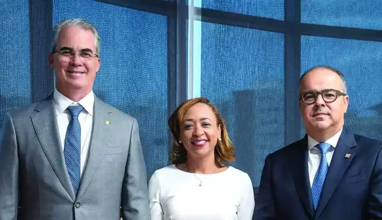 René Grullón, Sara María Concepción y Luis José Jiménez.