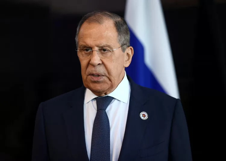 Russia's Foreign Minister Sergey Lavrov