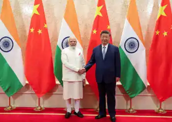 Xi Jinping y Narendra Modi