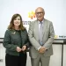 La presidenta de la Cámara Santo Domingo, Lucile Houellemont, y el presidente de ANEIH, Ángelo Viro