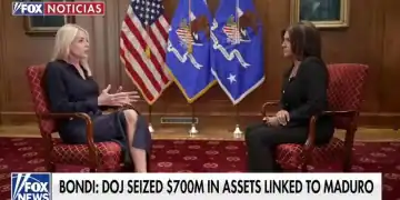 La fiscal general de Estados Unidos, Pamela Bondi