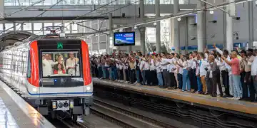 Abinader Inaugura Trenes De 6 Vagones Y Nuevo Pasillo Del Metro