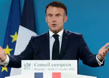 El presidente de Francia, Emmanuel Macron