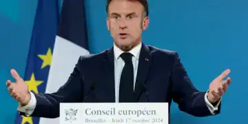 El presidente de Francia, Emmanuel Macron