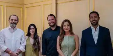 de izq a der: José Miguel Bonetti, Gabriela Avendaño, Orlando Jorge Villegas, Lucia Jaramillo y Persio Maldonado