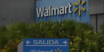 Logo of Walmart.
On Wednesday, 27 April 2022, in Playa Del Carmen, Quintana Roo, Mexico. (Photo by Artur Widak/NurPhoto via Getty Images)